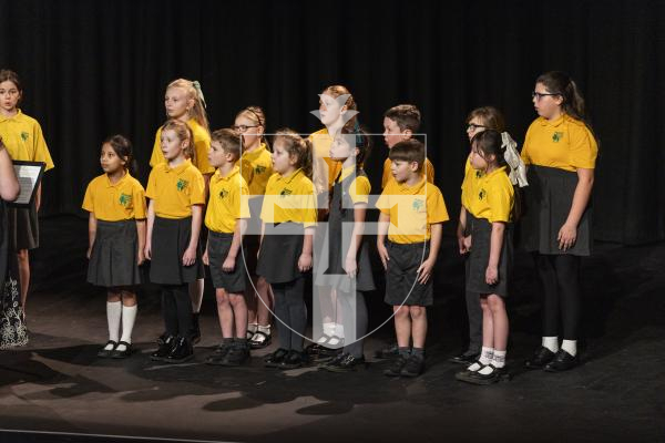 Picture by Sophie Rabey. 06–03-26.  Guernsey Eisteddfod 2026 at Beau Sejour.  Friday 6th Morning Session.
M209 - CHOIRS JUNIOR SCHOOL AGE - UNISON SINGING
Forest Primary School - Rainbow Connection / Make Your Own Kind Of Music.