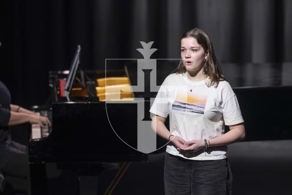 Picture by Peter Frankland. 06-03-26 Eisteddfod 2026 - Class M183 - Pop Song Solo 15 and Under 18. Beth Phillipe.