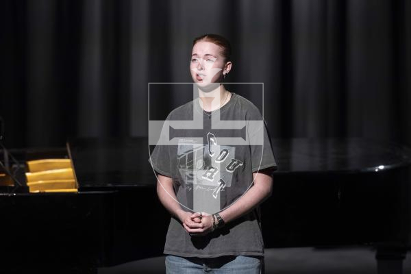 Picture by Peter Frankland. 06-03-26 Eisteddfod 2026 - Class M183 - Pop Song Solo 15 and Under 18. Tilly Hamilton