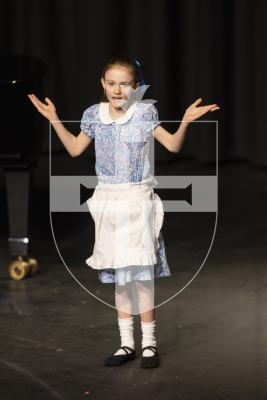 Picture by Sophie Rabey. 07–03-26.  Guernsey Eisteddfod 2026 at Beau Sejour.  Saturday 7th Morning Session.
M200 - SONGS FROM THE SHOWS UNDER 12.
Isabelle Davison - A Million Dreams from the Greatest showman.