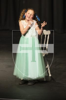 Picture by Sophie Rabey. 07–03-26.  Guernsey Eisteddfod 2026 at Beau Sejour.  Saturday 7th Morning Session.
M200 - SONGS FROM THE SHOWS UNDER 12.
Elodie Kenealy - Party Dress from Henry and Mudge.