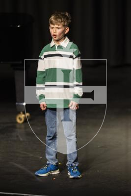 Picture by Sophie Rabey. 07–03-26.  Guernsey Eisteddfod 2026 at Beau Sejour.  Saturday 7th Morning Session.
M200 - SONGS FROM THE SHOWS UNDER 12.
Arthur Cousins - Naughty from Matilda.