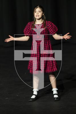 Picture by Sophie Rabey. 07–03-26.  Guernsey Eisteddfod 2026 at Beau Sejour.  Saturday 7th Morning Session.
M200 - SONGS FROM THE SHOWS UNDER 12.
Isabelle Oudhof - I Want it Now from Charlie and the Chocolate Factory.