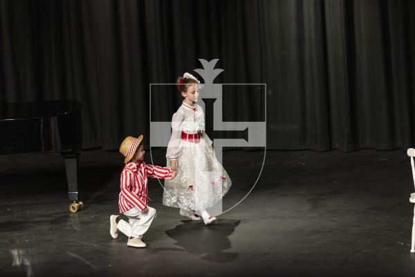 Picture by Sophie Rabey. 07–03-26.  Guernsey Eisteddfod 2026 at Beau Sejour.  Saturday 7th Morning Session.
M200 - SONGS FROM THE SHOWS UNDER 12.
Isabelle Davison and Archie Van Der Ham - Jolly Holiday from Mary Poppins