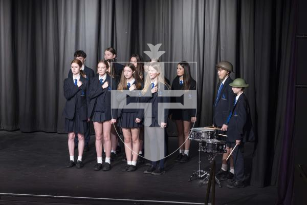 Picture by Peter Frankland. 09-03-26 Eisteddfod 2026 - Class D062 - Group Speaking Under 15 years. Les Beaucamps High School.