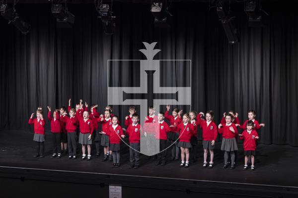 Picture by Peter Frankland. 09-03-26 Eisteddfod 2026 - Class D059 - Group Speaking Part 1 Under 7 years. Vale Primary School - Snail and the Wale.
