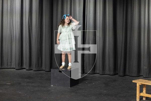 Picture by Peter Frankland. 09-03-26 Eisteddfod 2026 -  Class D027 - Character Studies 7 and under 9 years. Ewie Lepp - Just William.