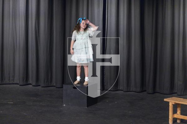 Picture by Peter Frankland. 09-03-26 Eisteddfod 2026 -  Class D027 - Character Studies 7 and under 9 years. Ewie Lepp - Just William.
