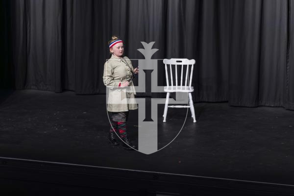 Picture by Peter Frankland. 09-03-26 Eisteddfod 2026 -  Class D039 - Musical Character Studies 9 and Under 11. Harriet Lord - Matilda The Musical.