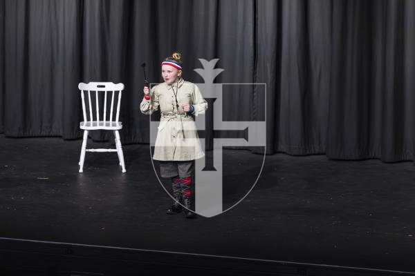 Picture by Peter Frankland. 09-03-26 Eisteddfod 2026 -  Class D039 - Musical Character Studies 9 and Under 11. Harriet Lord - Matilda The Musical.