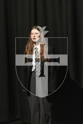 Picture by Sophie Rabey.  10-03-26.  Guernsey Eisteddfod 2026 at Beau Sejour. Tuesday 10th Afternoon Session.
CLASS D009.  INDIVIDUAL SET POEMS 12 AND UNDER 15 YEARS (school years 8, 9 and 10).
"It is raining on the house of Anne Frank"
The Rotary  Cup.
Charlotte Robert