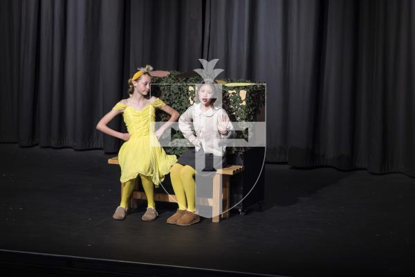 Picture by Peter Frankland. 11-03-26 Eisteddfod Class D052 Musical Duos Under 15 Years. Aoiffe Marie Manning and Eloise Rodrigues.