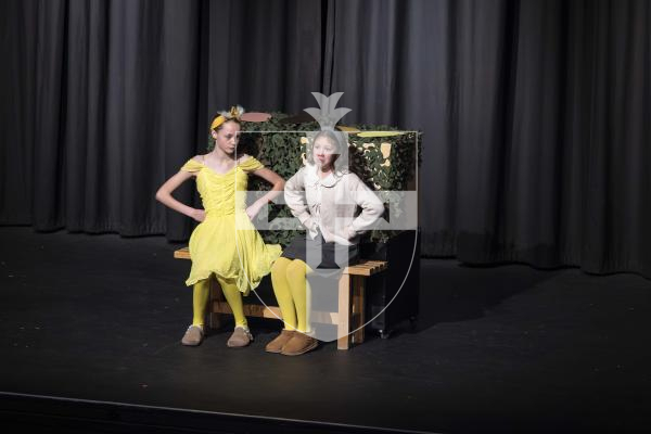 Picture by Peter Frankland. 11-03-26 Eisteddfod Class D052 Musical Duos Under 15 Years. Aoiffe Marie Manning and Eloise Rodrigues.