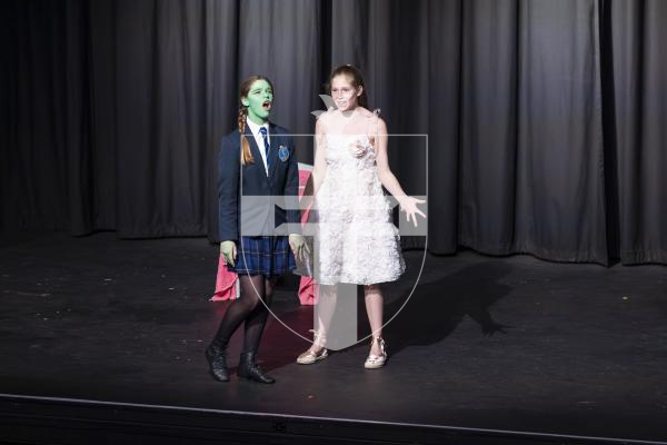 Picture by Peter Frankland. 11-03-26 Eisteddfod Class D052 Musical Duos Under 15 Years. Elodie Jager and Chloe Cherrett - Wicked.