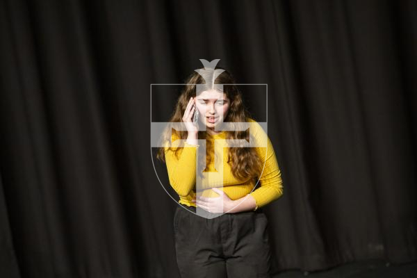 Picture by Sophie Rabey.  07-03-24.  icture by Sophie Rabey.  07-03-24.  Guernsey Eisteddfod 2024.  Thursday 7th March - Afternoon Session.
CLASS 131 - MONOLOGUE 11 & UNDER 13 YEARS (School Years 7 & 8) “Own Choice” – Time Limit: 4 minutes (The Hicks Family Shield).
Eleanor Luxon - “Dear Chloe”