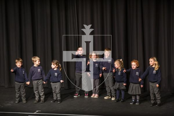 Picture by Sophie Rabey.  06-03-24.  Guernsey Eisteddfod 2024.  Wednesday 6th March - Afternoon Session.
CLASS 154 - GROUP SPEAKING UNDER 7 YEARS (School Years 2 & Below).
“Own Choice” - Time Limit: 3 minutes.  (The Vi Tostevin Cup.
Sark Schoool - Cake.