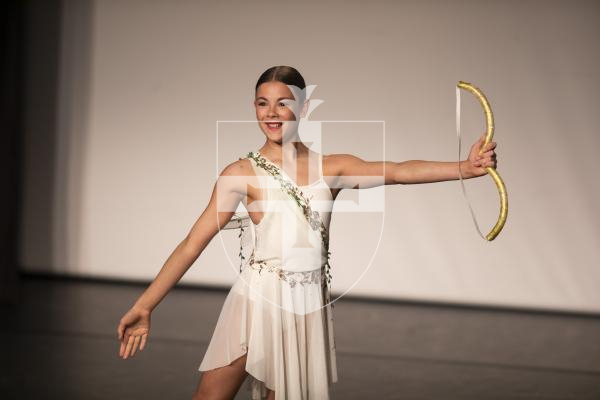 Picture by Connor Rabey.  31-05-24.  
2024 Guernsey Dance Awards - Friday 31 May 2024.
SESSION 1 - 2 - KSG - Children Solo Greek.
Cupid Finds His Bow - Bella Josling - Avril Earl Dance and Theatre Arts Centre Ltd (Guernsey).