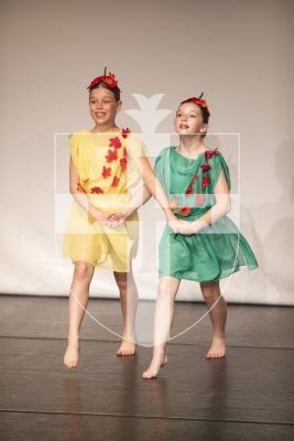 Picture by Connor Rabey.  31-05-24.  
2024 Guernsey Dance Awards - Friday 31 May 2024
SESSION 1 - 5 - MiniDG - Mini Duet/Trio Greek.
Autumn Sprites - Charlotte Meades, Isla Withers - Avril Earl Dance and Theatre Arts Centre Ltd (Guernsey).
