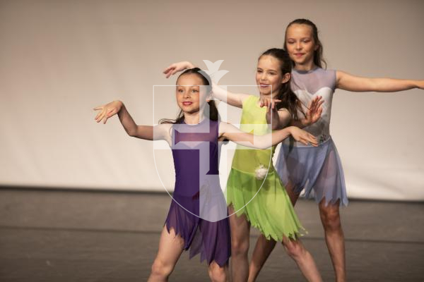 Picture by Connor Rabey.  31-05-24.  
2024 Guernsey Dance Awards - Friday 31 May 2024
SESSION 1 - 5 - MiniDG - Mini Duet/Trio Greek.
Faith, Trust and Pixie Dust - Bella McClean, Olivia Lane, Olivia Vidamour - Avril Earl Dance and Theatre Arts Centre Ltd (Guernsey).