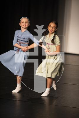 Picture by Connor Rabey.  31-05-24.  
2024 Guernsey Dance Awards - Friday 31 May 2024
SESSION 1 - 9 - MiniDCh - Mini Duet/Trio Character.
Anna and Elsa at Play - Charlotte Kinsey, Olivia Lane - Avril Earl Dance and Theatre Arts Centre Ltd (Guernsey).