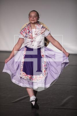 Picture by Connor Rabey.  31-05-24.  
2024 Guernsey Dance Awards - Friday 31 May 2024
SESSION 2 - 17 - KSN - Children Solo National and Folklore.
French - Provence - Ella Ingrouille - Music Box Dance (Guernsey)