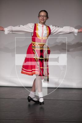 Picture by Connor Rabey.  31-05-24.  
2024 Guernsey Dance Awards - Friday 31 May 2024
SESSION 2 - 17 - KSN - Children Solo National and Folklore.
Romanian - Rosie Gist - Music Box Dance (Guernsey)