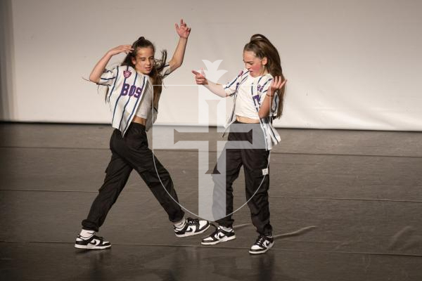 Picture by Connor Rabey.  31-05-24.  
2024 Guernsey Dance Awards - Friday 31 May 2024
SESSION 5 - 43 - KDH - Children Duet/Trio Street Dance and Commercial.
RARE - Lily-Mae Garnier, Mila Downey - ESSENTIAL DANCE (Jersey).