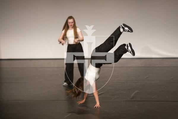 Picture by Connor Rabey.  31-05-24.  
2024 Guernsey Dance Awards - Friday 31 May 2024
SESSION 5 - 43 - KDH - Children Duet/Trio Street Dance and Commercial.
Abigail and Evie - Abigail Laird, Evie Nicholson - ESSENTIAL DANCE (Jersey).