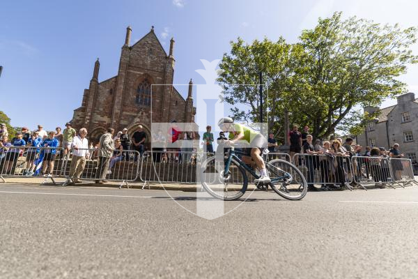 Picture by Sophie Rabey.  18-07-25.  ISLAND GAMES 2025 in Orkney.  
Cycling Town Crit Womens.