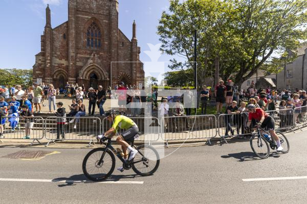 Picture by Sophie Rabey.  18-07-25.  ISLAND GAMES 2025 in Orkney.  
Cycling Town Crit Womens.