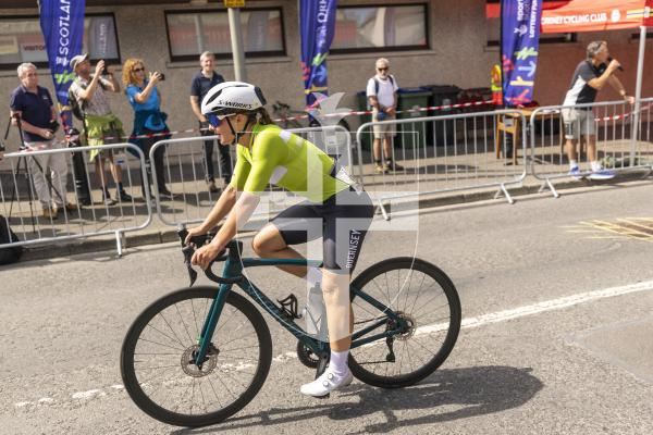 Picture by Sophie Rabey.  18-07-25.  ISLAND GAMES 2025 in Orkney.  
Cycling Town Crit Womens.
