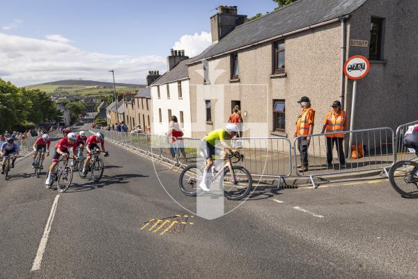 Picture by Sophie Rabey.  18-07-25.  ISLAND GAMES 2025 in Orkney.  Cycling Town Crit Mens.