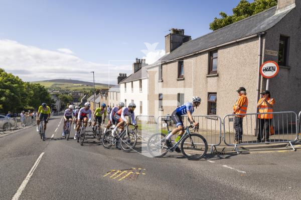 Picture by Sophie Rabey.  18-07-25.  ISLAND GAMES 2025 in Orkney.  Cycling Town Crit Mens.