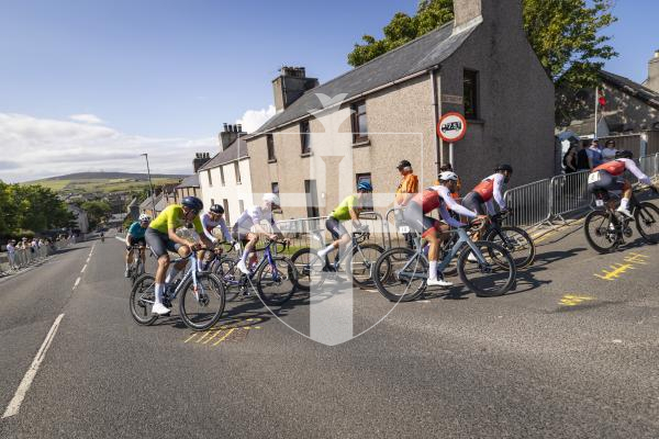 Picture by Sophie Rabey.  18-07-25.  ISLAND GAMES 2025 in Orkney.  Cycling Town Crit Mens.