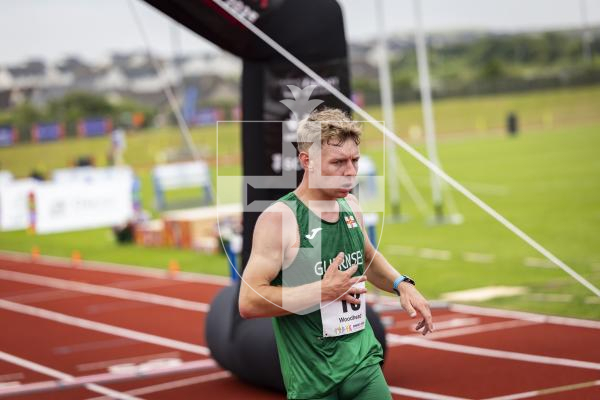 Picture by Sophie Rabey.  18-07-25.  ISLAND GAMES 2025 in Orkney.  
Mens Half Marathon.  Sammy Galpin, James Priest and Ethan Woodhead raced for Guernsey.