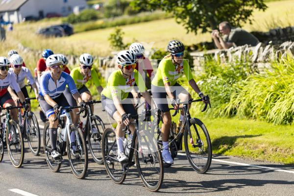Picture by Sophie Rabey.  16-07-25.  ISLAND GAMES 2025 in Orkney.  
Cycling Road Race - Womens.