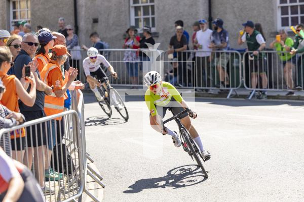 Picture by Sophie Rabey.  18-07-25.  ISLAND GAMES 2025 in Orkney.  
Cycling Town Crit Womens.