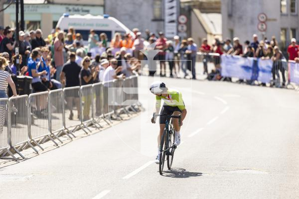 Picture by Sophie Rabey.  18-07-25.  ISLAND GAMES 2025 in Orkney.  
Cycling Town Crit Womens.