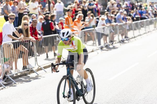 Picture by Sophie Rabey.  18-07-25.  ISLAND GAMES 2025 in Orkney.  
Cycling Town Crit Womens.