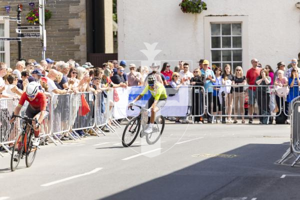 Picture by Sophie Rabey.  18-07-25.  ISLAND GAMES 2025 in Orkney.  
Cycling Town Crit Womens.