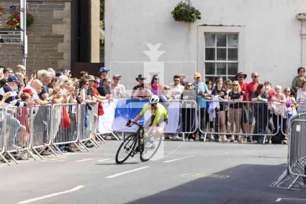 Picture by Sophie Rabey.  18-07-25.  ISLAND GAMES 2025 in Orkney.  
Cycling Town Crit Womens.