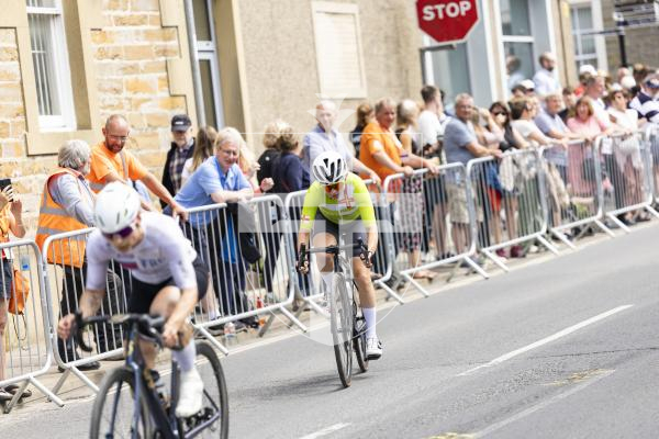 Picture by Sophie Rabey.  18-07-25.  ISLAND GAMES 2025 in Orkney.  
Cycling Town Crit Womens.