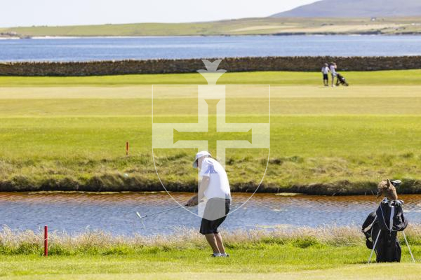 Picture by Sophie Rabey.  16-07-25.  ISLAND GAMES 2025 in Orkney.  
Mens Golf at Stromness Golf Club.