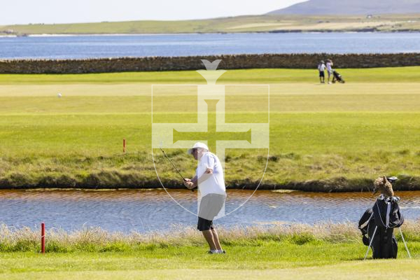 Picture by Sophie Rabey.  16-07-25.  ISLAND GAMES 2025 in Orkney.  
Mens Golf at Stromness Golf Club.