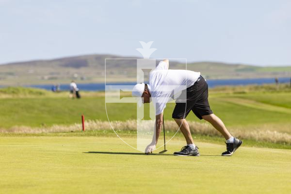 Picture by Sophie Rabey.  16-07-25.  ISLAND GAMES 2025 in Orkney.  
Mens Golf at Stromness Golf Club.