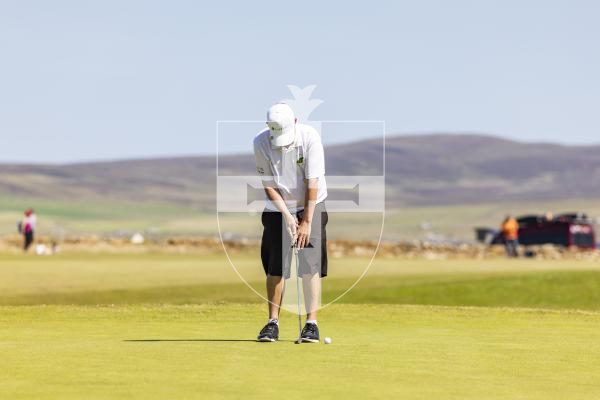 Picture by Sophie Rabey.  16-07-25.  ISLAND GAMES 2025 in Orkney.  
Mens Golf at Stromness Golf Club.