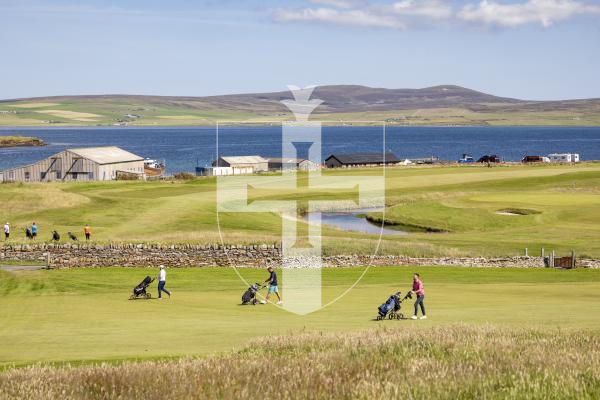 Picture by Sophie Rabey.  16-07-25.  ISLAND GAMES 2025 in Orkney.  
Mens Golf at Stromness Golf Club.