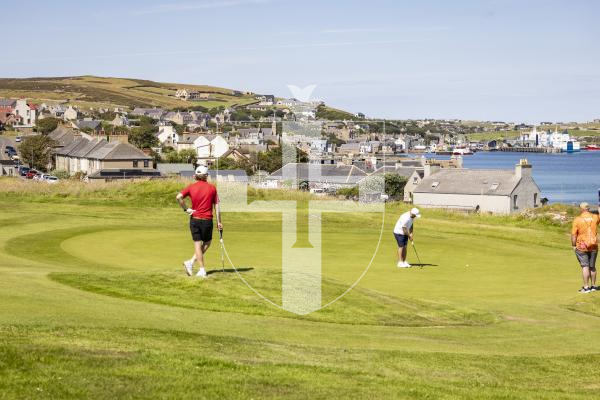 Picture by Sophie Rabey.  16-07-25.  ISLAND GAMES 2025 in Orkney.  
Mens Golf at Stromness Golf Club.
