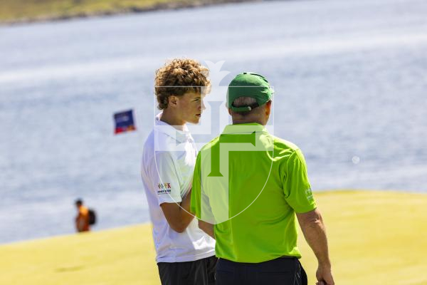 Picture by Sophie Rabey.  16-07-25.  ISLAND GAMES 2025 in Orkney.  
Mens Golf at Stromness Golf Club.