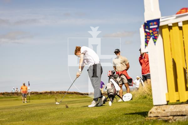 Picture by Sophie Rabey.  16-07-25.  ISLAND GAMES 2025 in Orkney.  
Mens Golf at Stromness Golf Club.